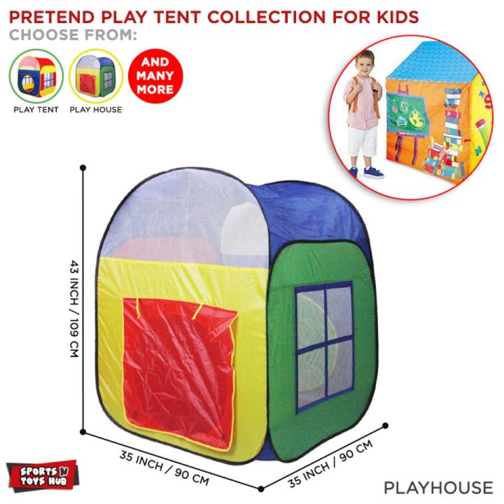 Play house tent for kids-Kids Children Play Tent Toy Outdoor Foldable Playhouse Tent Indoor Outdoor Game