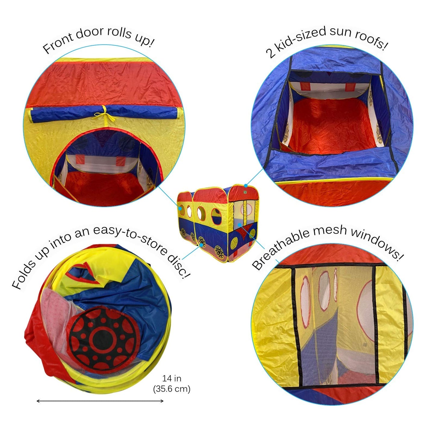 Pop-up Play Tent For Kids Truck Style Pop-up Tent For Kids