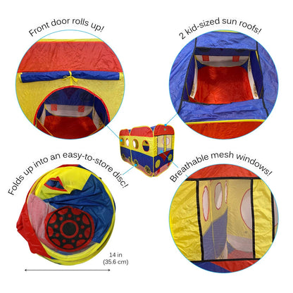 Pop-up Play Tent For Kids Truck Style Pop-up Tent For Kids